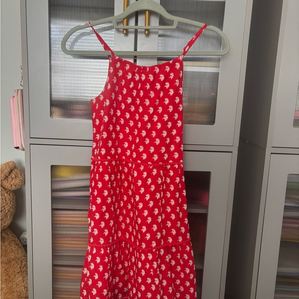 Vineyard Vines Red and White Kids Dress